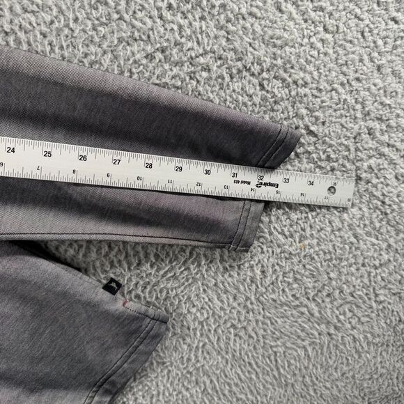 Tommy Bahama Polo Shirt Men's Extra Large Black Collared Embroidered Logo Pima - Picture 6 of 9